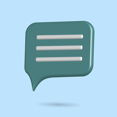 Call out shape icon vector, speech balloon with green, purple and orange colors, chat on media social.