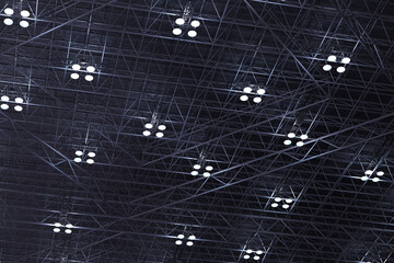 3DCG パース 天井　展示会　パースペクティブ　会場