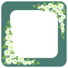 クローバーのフレーム