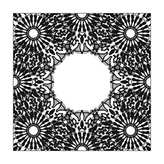 Fototapeta premium decorative concept abstract mandala illustration.
