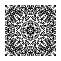 decorative concept abstract mandala illustration.