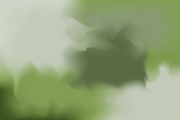 Green gradient pastel color abstract background