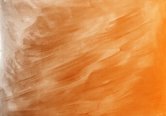 Hand painted watercolor orange texture background