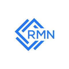 RMN technology letter logo design on white  background. RMN creative initials technology letter logo concept. RMN technology letter design.