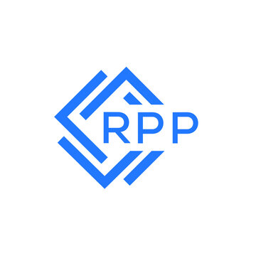 RPP technology letter logo design on white  background. RPP creative initials technology letter logo concept. RPP technology letter design.