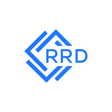 RRD technology letter logo design on white  background. RRD creative initials technology letter logo concept. RRD technology letter design.