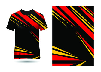 Racing Sports Jersey  design for racing gaming motocross cycling Vector