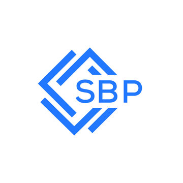 SBP technology letter logo design on white  background. SBP creative initials technology letter logo concept. SBP technology letter design.
