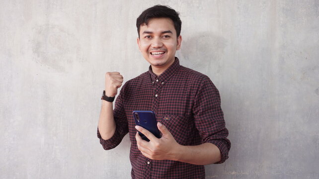 Asian man with passionate expression