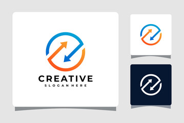 Circle Technology Logo Template Design Inspiration