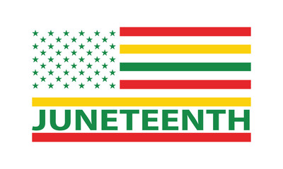 Juneteenth flag Woman Live Matter African American black history Vector and Clip Art