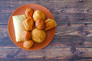 Nigerian Snacks Meat Pie, Puff Puff , buns and Egg roll