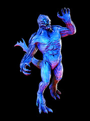 Fototapeta premium Frightening Alien Monster
