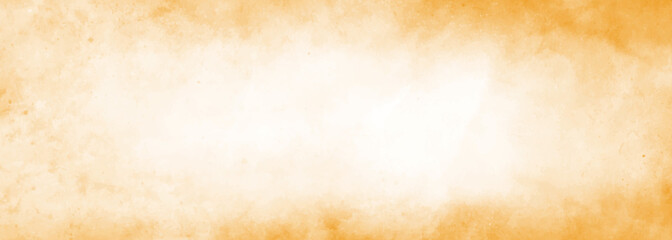 Yellow background with soft yellow center and orange vintage texture with light blur and autumn colors, old soft yellow background texture, elegant classy orange  yellow color with border grunge