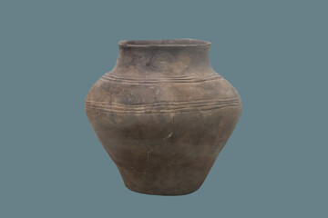 Medieval European clay pot.