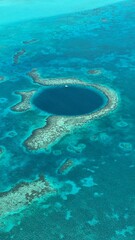 Blue hole Belize 