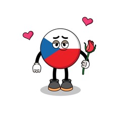 czech republic mascot falling in love