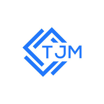 TJM technology letter logo design on white  background. TJM creative initials technology letter logo concept. TJM technology letter design.