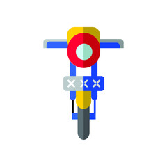 motorbike icon illustration, motorbike. vector design that is suitable for websites, apps, and more.