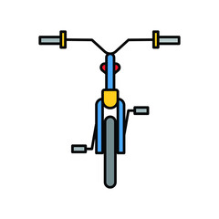 bicycle icon illustration, vector, design.