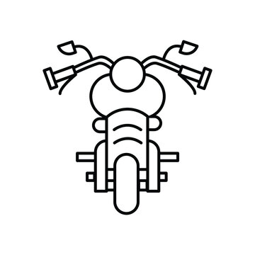 motorbike icon illustration, motorbike. vector design that is suitable for websites, apps, and more.