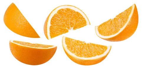 Orange isolated on white background