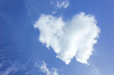 blue sky with clouds