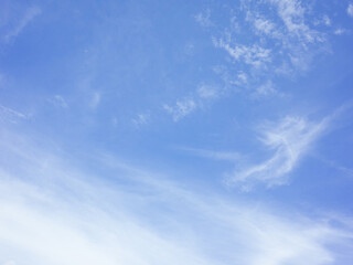 blue sky with clouds