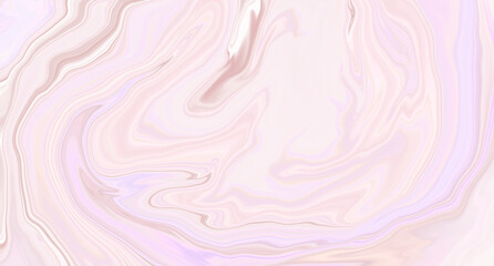 Background with abstract shapes in flesh pastel colors. Marble texture background for your design. A mixture of acrylic paints. Texture of marble.