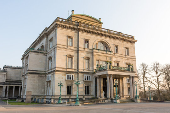Villa H&uuml;gel, former residence of the Krupp family (Essen, Germany).