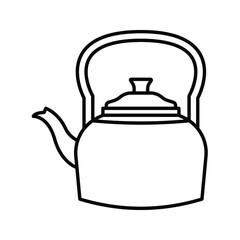 Teapot icon. vector Simple design. vector illustration