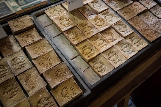 Aleppo soap bars on market for sale