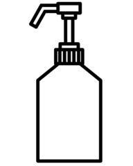 消毒液　シャンプー　リンス　ポンプ　容器