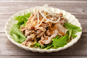 冷しゃぶ　ゴマだれ