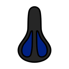 Bike Seat Icon Top View