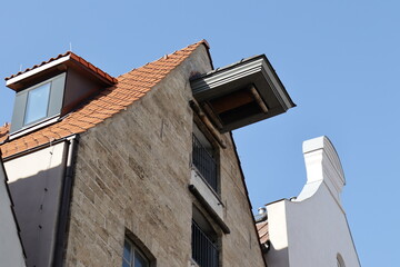old house in the town