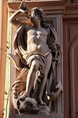 Fototapeta premium statue of the virgin mary