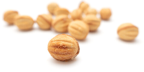 Cookies nuts with condensed milk