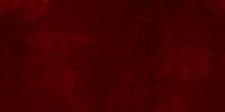 Red Grunge Texture And Blank Dark Red Texture Surface Background.