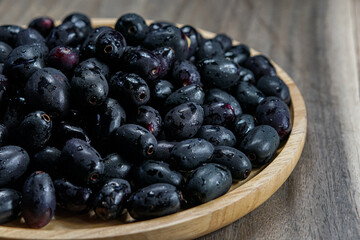 Black Plum (Luk Wha Thai fruit)