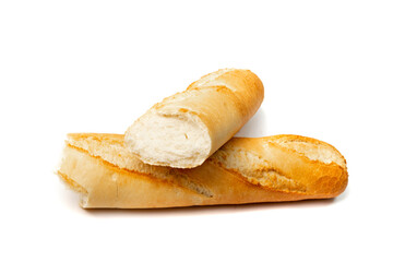 French Baguette Isolated