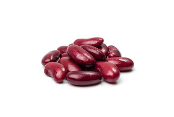 Red Kidney Beans Isolated