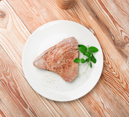 Raw Tuna Steak
