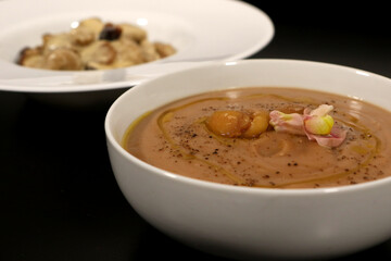 Vellutata di castagne