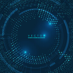 Abstract big data visualization