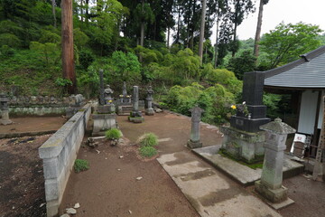 補陀寺　大道寺政繁(爽炫院)の墓　群馬県　安中市