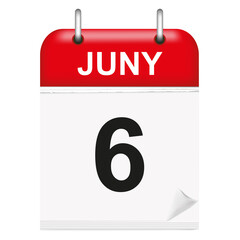 Juny 6_Calendar icon - 506582856