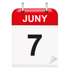Juny 7_Calendar icon - 506582870