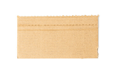 Cardboard, Carton, Ripped Kraft Paper, Wrapping Piece