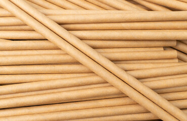 Brown Paper Drink Straws